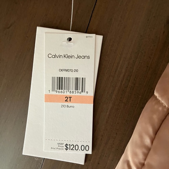 Calvin Klein 2T Burro Puffer Jacket - Picture 7 of 9